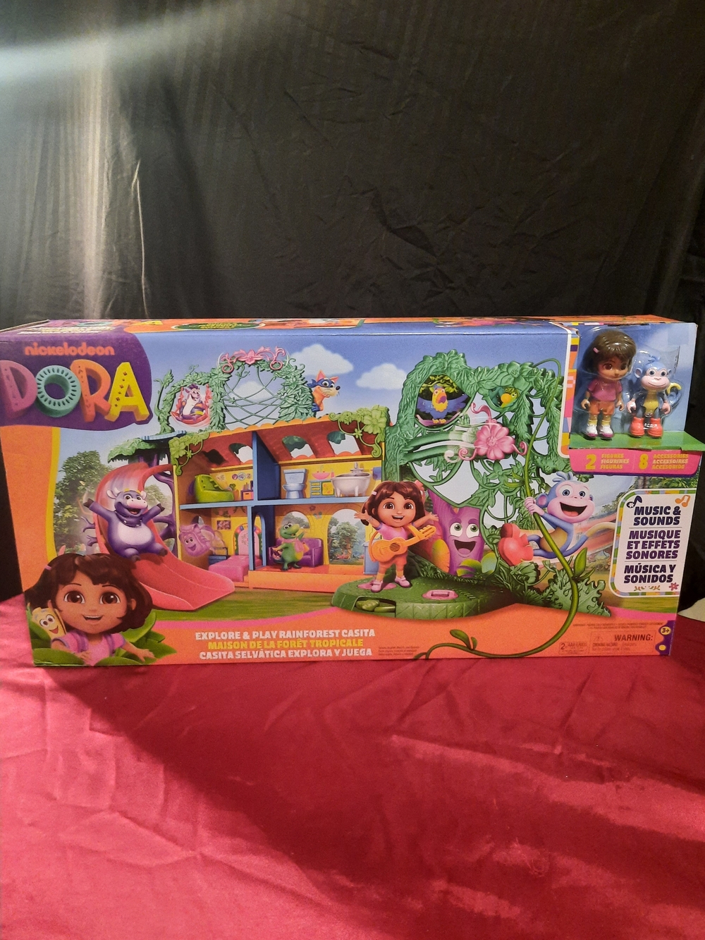 Nickelodeon Dora Explore & Play Rainforest Casita Playset With Accessories